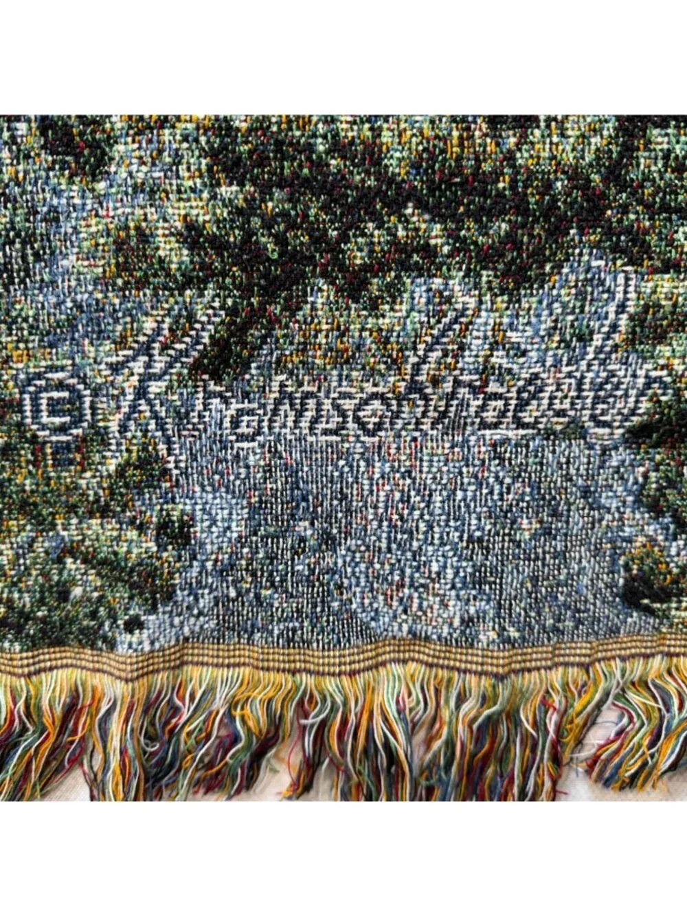 Kromschroeder Alpenglow Bald Eagle Tapestry Throw Blanket Wildlife Farmhouse